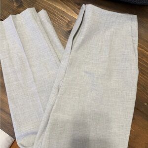Nicole Miller Light Gray Trousers